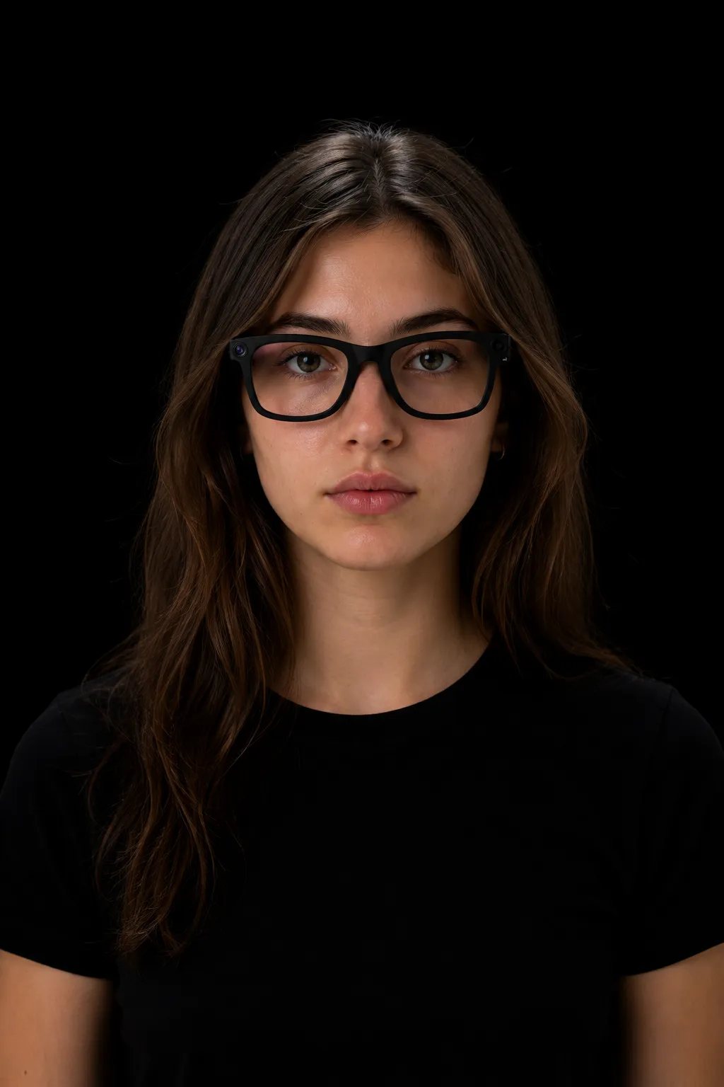 Iris glasses, front view